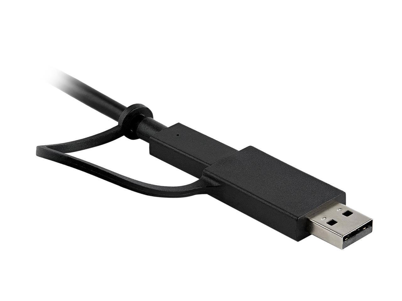Alt View 10. StarTech.com - StarTech.com Black & Space Gray DK30C2DPEP Dual 4K Universal Laptop Docking Station - USB-C / USB 3.0 - 100W PD.