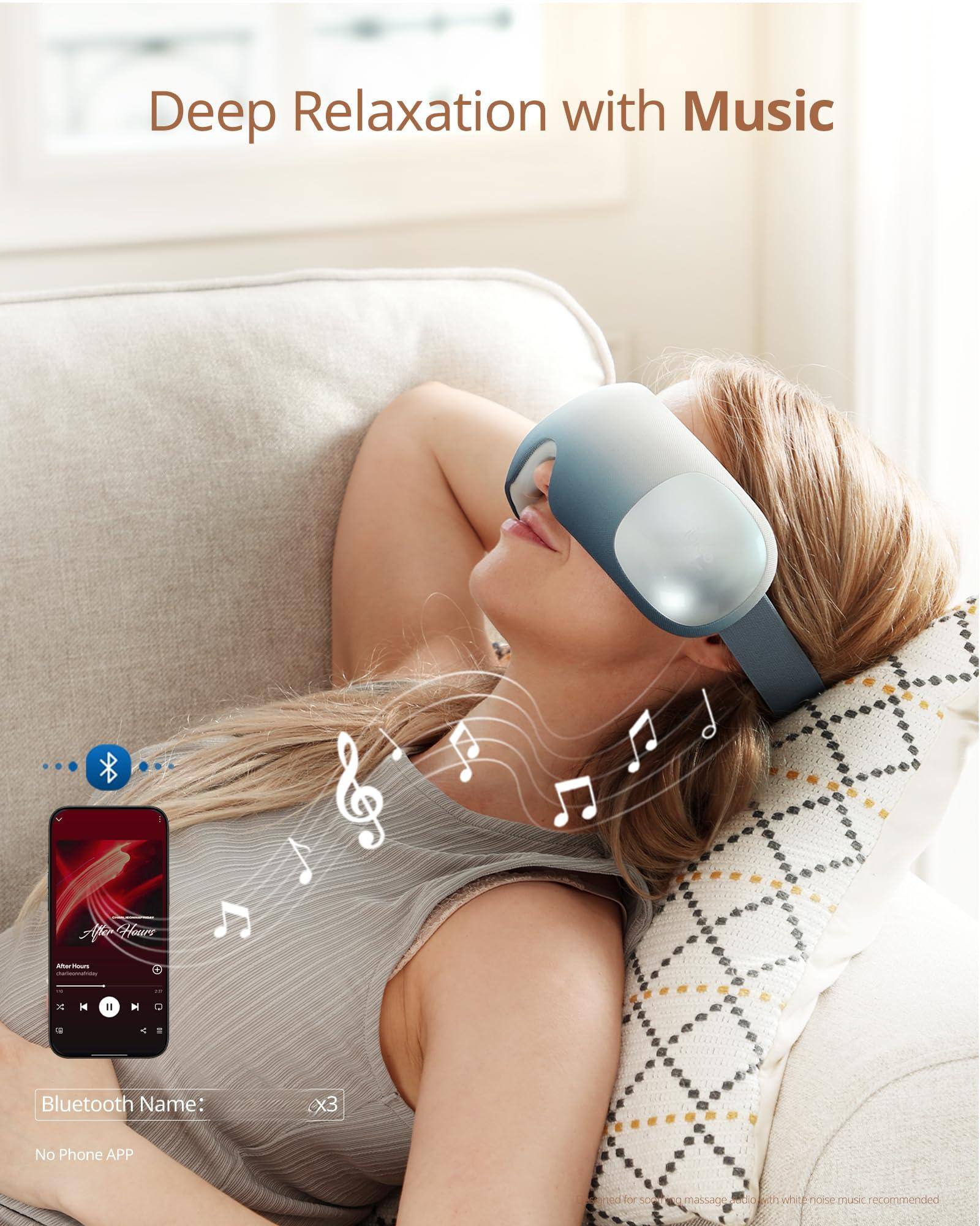 Deep Relaxation with Music

Bluetooth Name: x3

No Phone APP

Recommended for spa massage. Audio with white noise music recommended