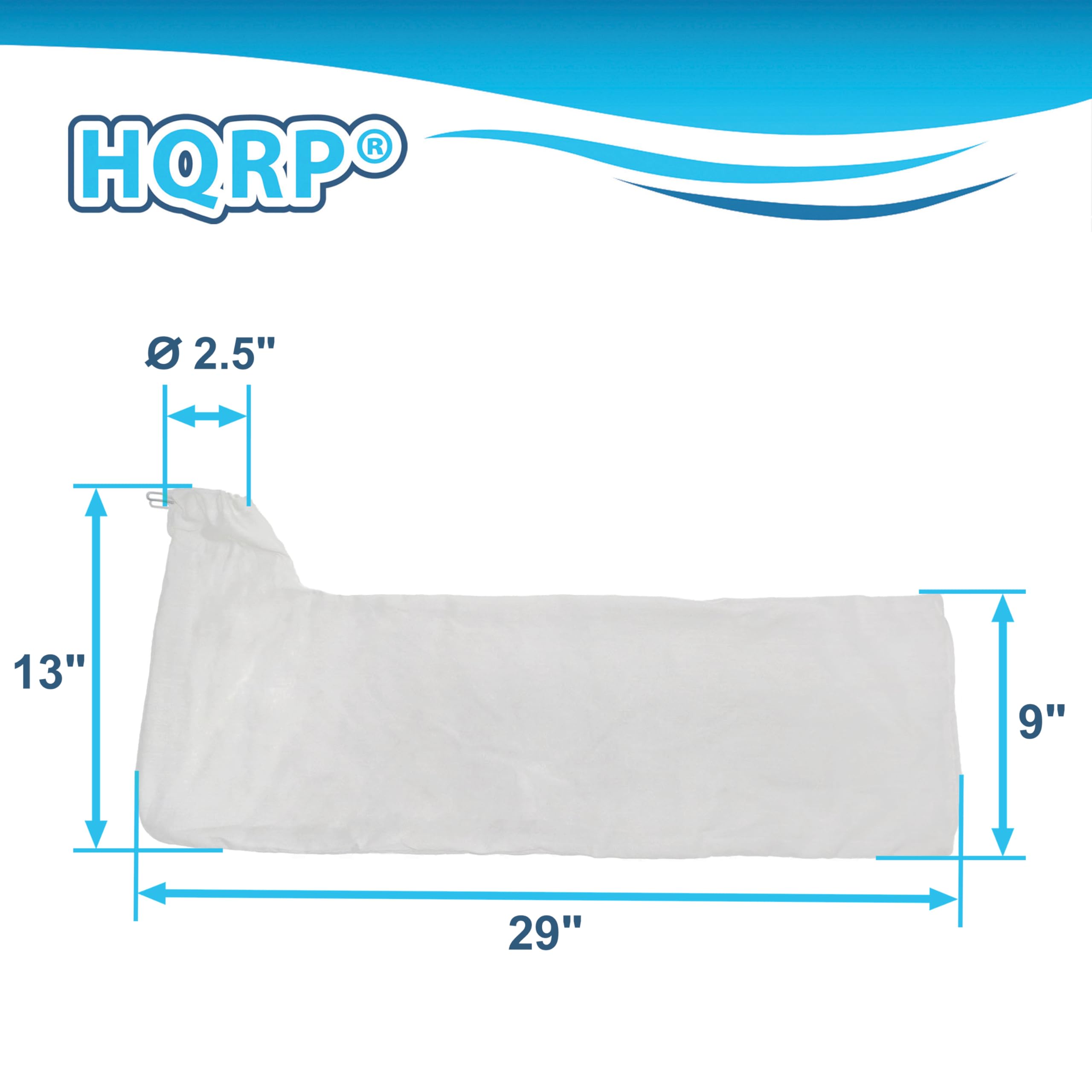 HQRP  
2.5" 13" 9" 29"