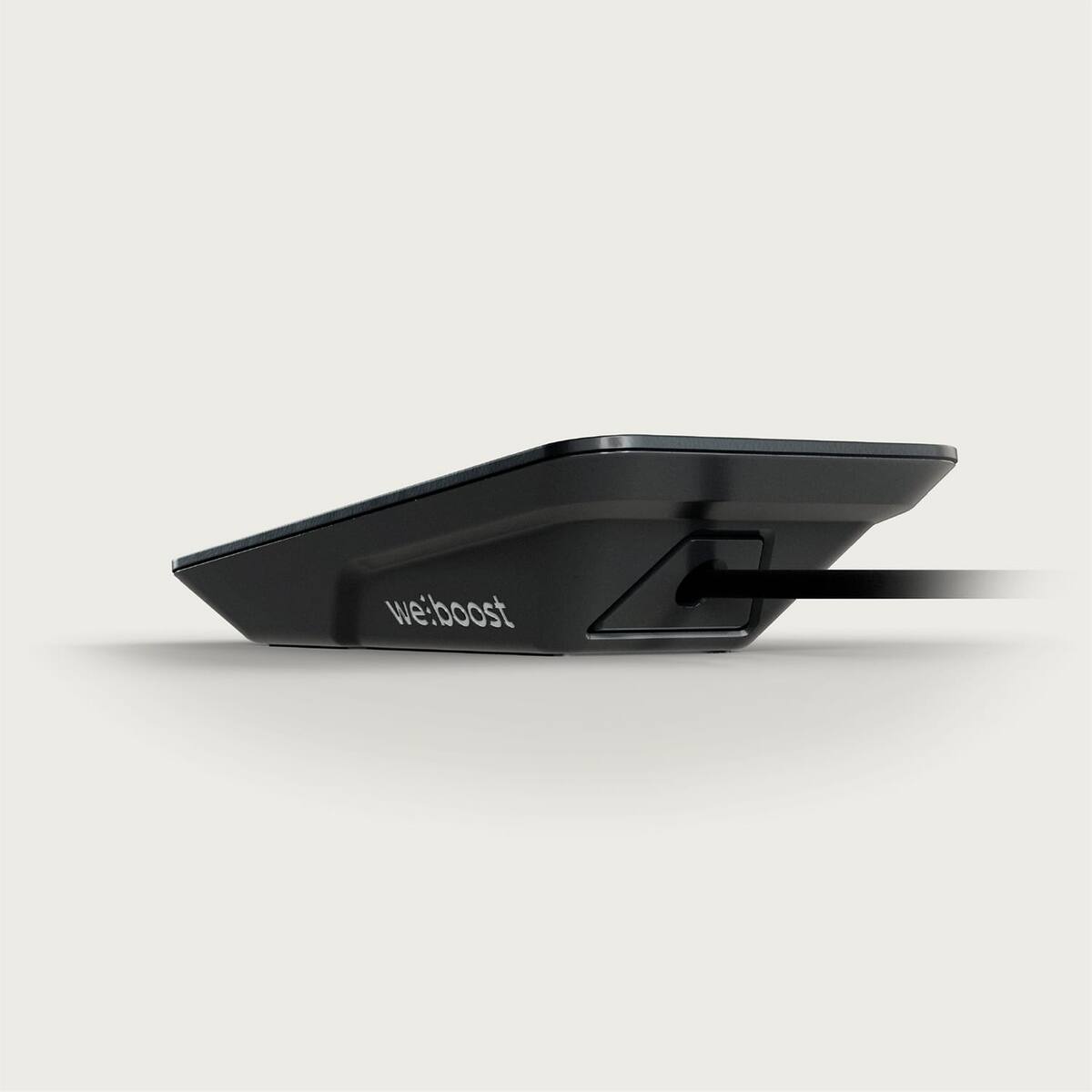 Angle. weBoost - Sky Satellite Vehicle Cell Signal Booster for T-Satellite with Starlink, Roof Antenna with Integrated Booster - Black.