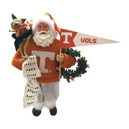 Santa's Workshop - Tennessee Volunteers 12" Proud Santa - Orange