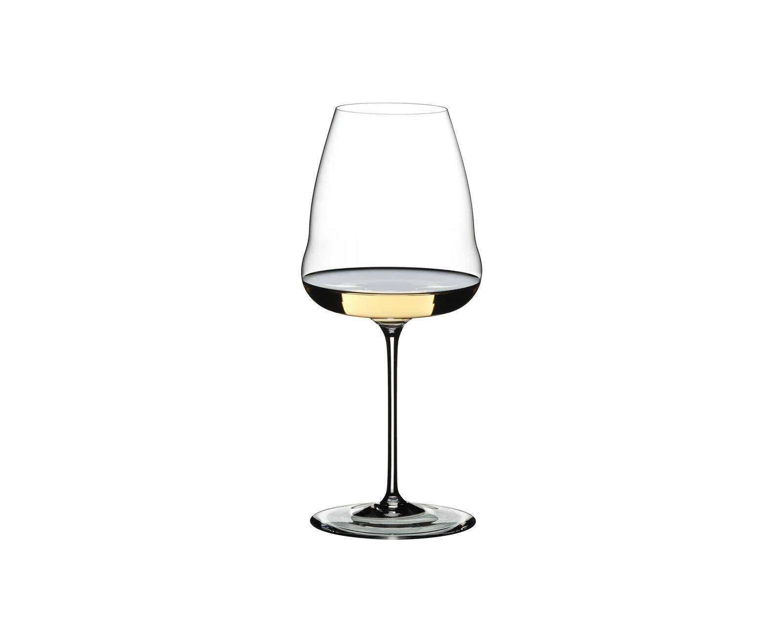 Front. Riedel - Winewings Sauvignon Blanc Wine Glass, Single Glass - Clear.