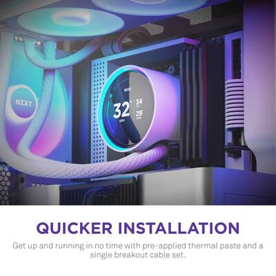 NZXT Kraken Elite RGB 360mm 2024 Radiator (1x Single Frame NZXT Kraken Elite RGB 360mm 2024 Radiator (1x Single Frame