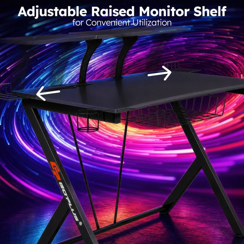 Adjustable Raised Monitor Shelf for Convenient Utilization

1. GOPLUS