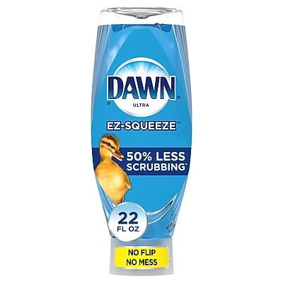 DAWN ULTRA  
EZ-SQUEEZE  
50% LESS SCRUBBING  
22 FL OZ  
NO FLIP NO MESS