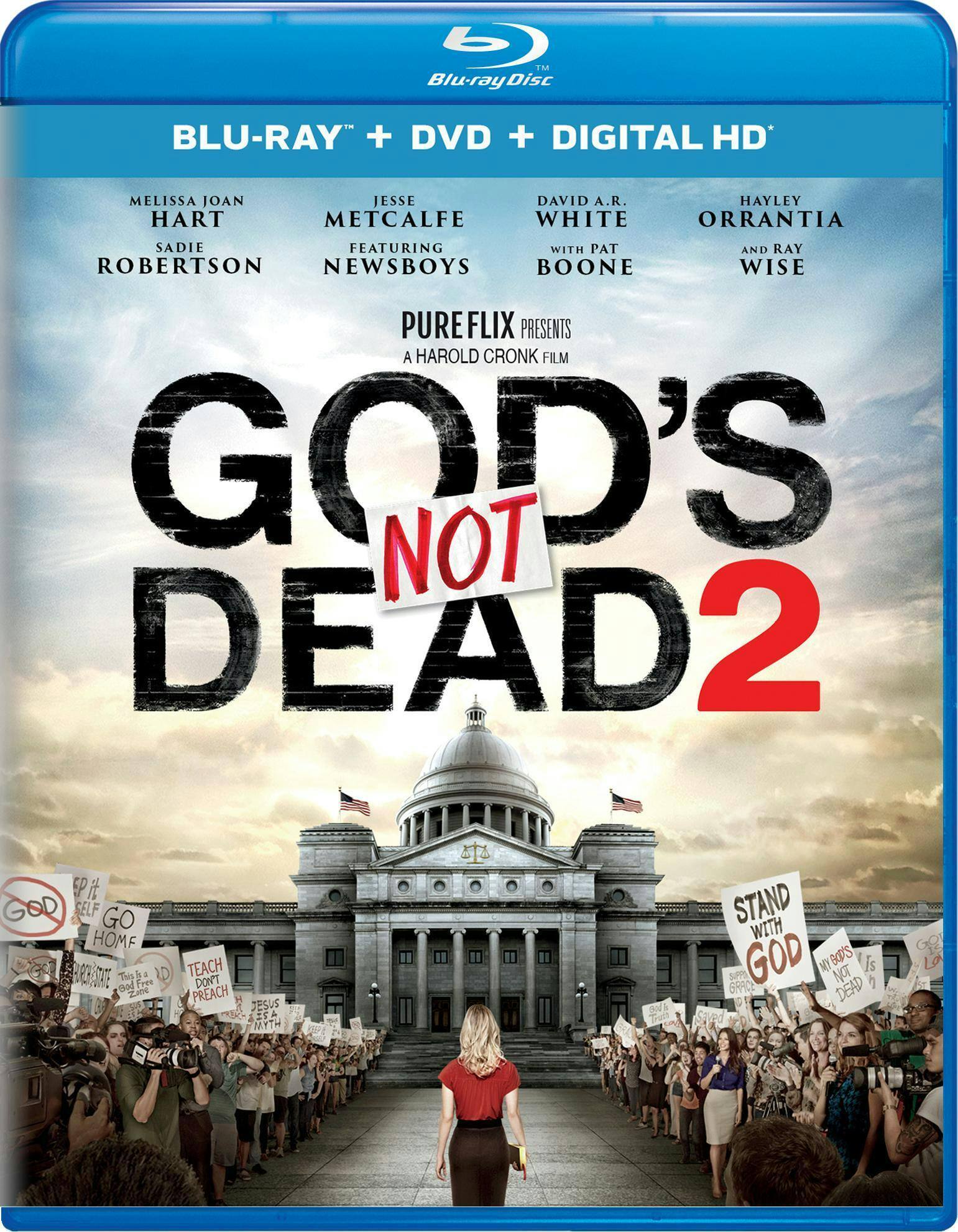 Front. God's Not Dead 2 (DVD + Digital) [Blu-ray].