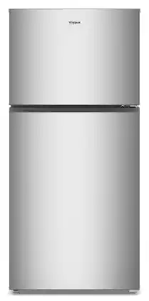 Whirlpool - 30-inch Wide Top Freezer Refrigerator with Total Coverage Cooling- 19 Cu. Ft - Fingerprint-Resistant Stainless Finish