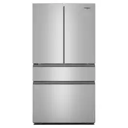 Whirlpool - 30 Cu. Ft. French Door Refrigerator with Flexible Temperature Drawer - Fingerprint-Resistant Stainless Finish