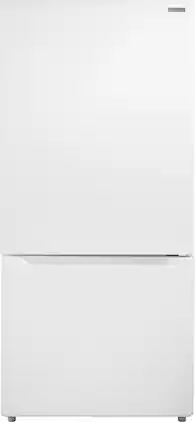 Insignia™ - 30 in. Wide 18.6 Cu. Ft. Bottom Freezer Refrigerator with ENERGY STAR Certification - White