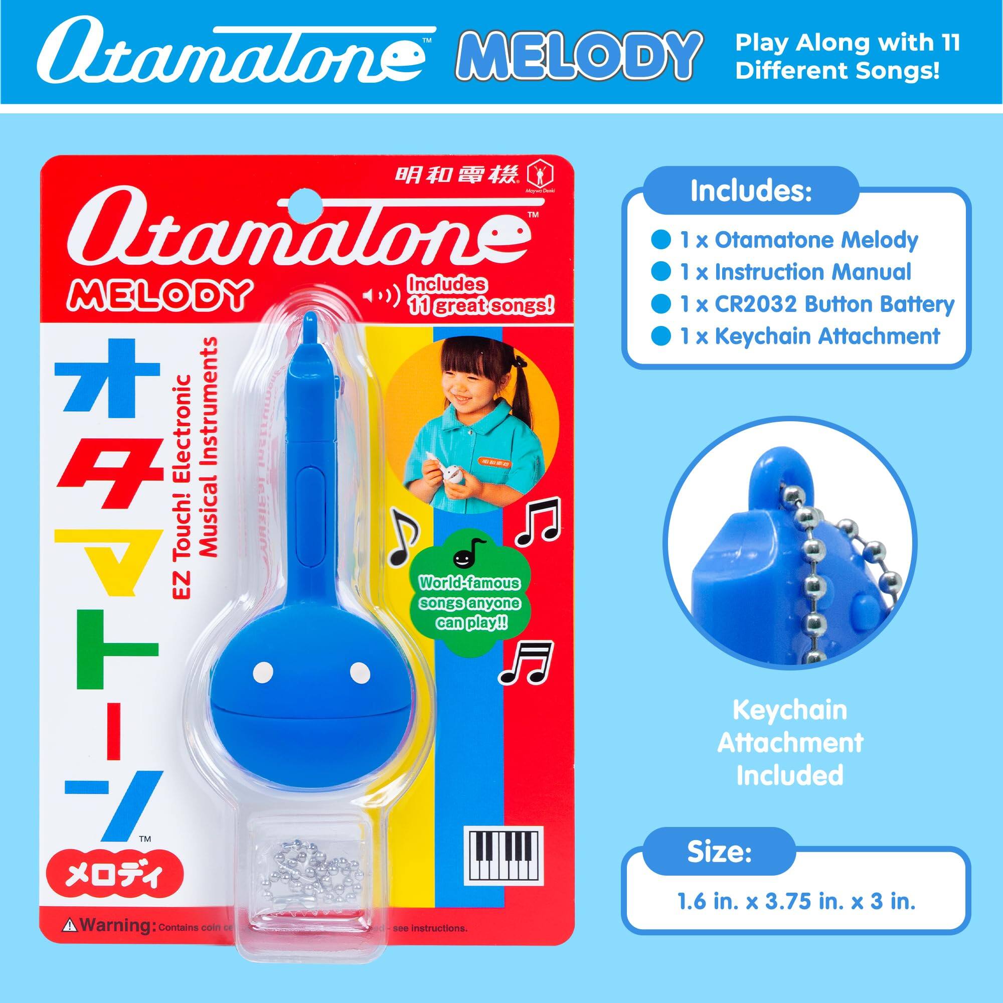 Otamatone Synthesizer Music Toy Instrument with Classic Colors Melody ...