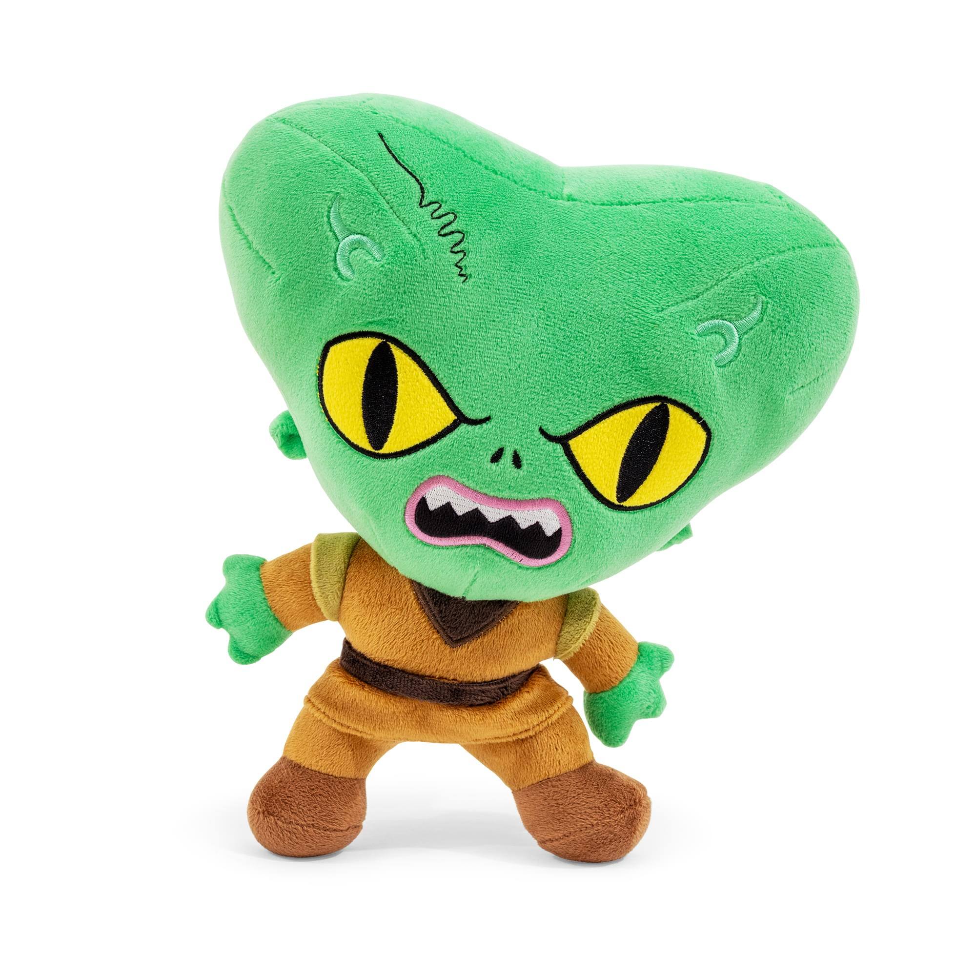 Front. Toynk - Futurama Morbo 8-Inch Collector Plush - Green.