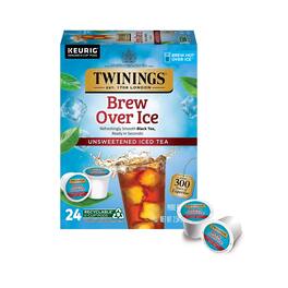 Twinings - Brew Over Ice Black Iced Tea, Keurig K-Cup Pods, 24/Box (F16926)