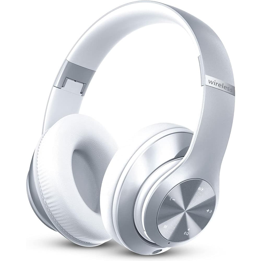 Schertz - Foldable Wireless Bluetooth Over-Ear Headphones, 60H Playtime, Deep Bass, Hi-Fi Sound