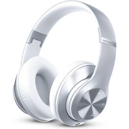 Schertz - Foldable Wireless Bluetooth Over-Ear Headphones, 60H Playtime, Deep Bass, Hi-Fi Sound
