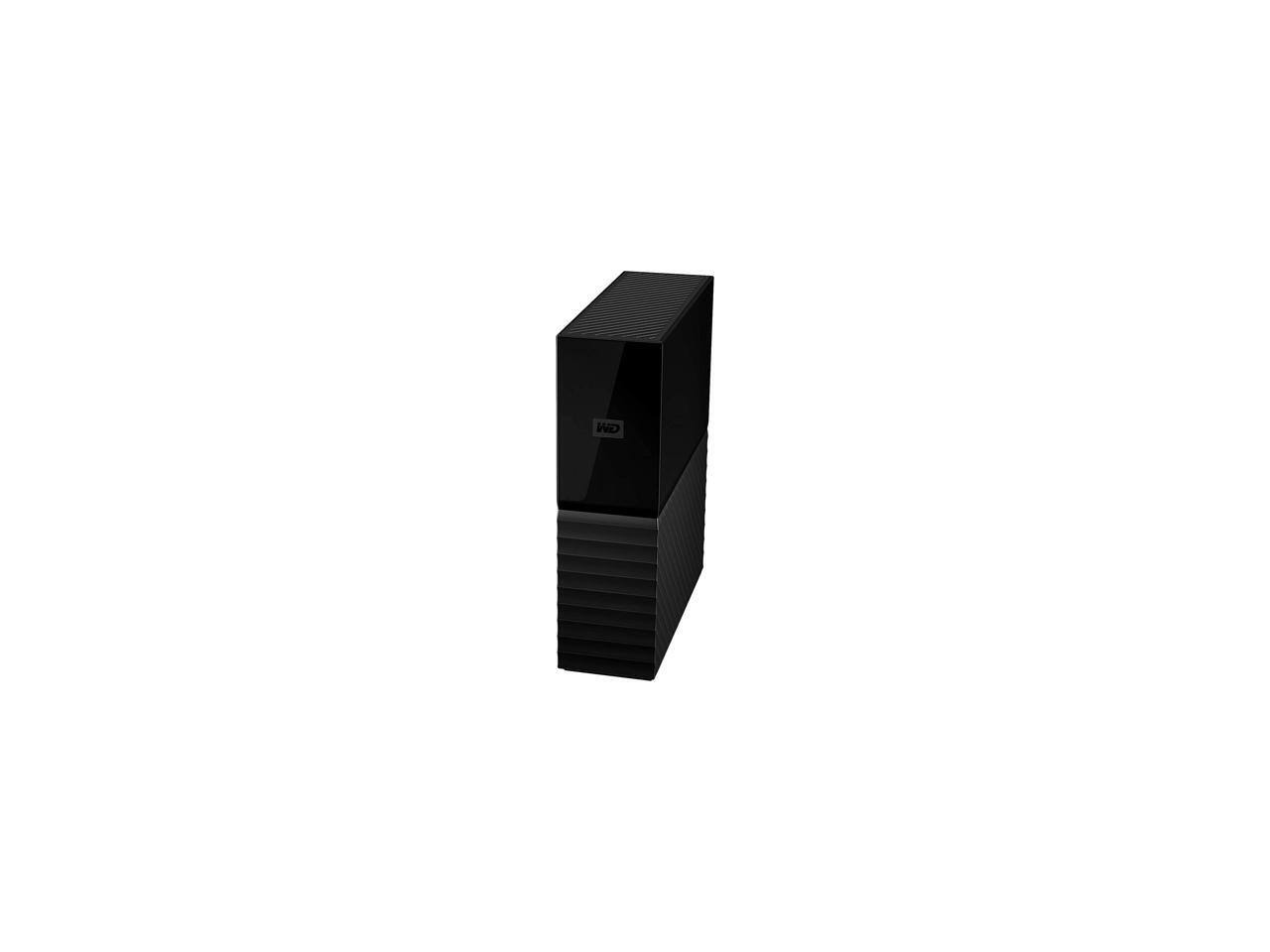 Alt View 3. Western Digital - WD My Book 12TB Desktop External Hard Drive for Windows/Mac/Laptop, USB 3.0 Black (WDBBGB0120HBK-NESN) - Black.