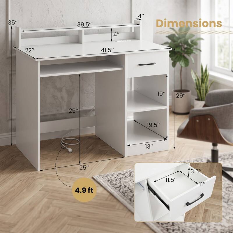 35" 39.5" 4" 4" Dimensions 22" 41.5" 19" 29" 25" 19.5" 13" 25" 4.9 ft 11.5" 3.5" 11"