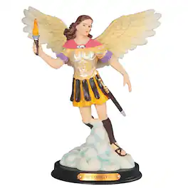 FC Design - 10"H Archangel Uriel Angel of Wisdom Holy Figurine Statue Office Desk Tabletop Home Decor Gift - Multi-Color