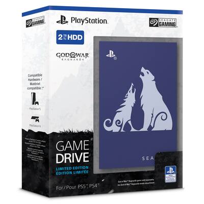 Seagate Game Drive for PlayStation Consoles God of War Ragnarök LE Seagate Game Drive for PlayStation Consoles God of War Ragnarök LE