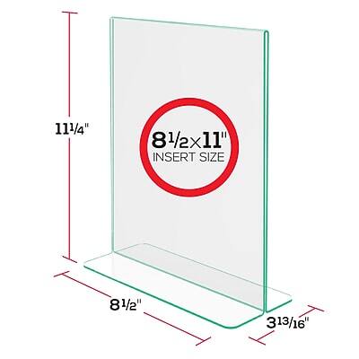 11 1/4"  
8 1/2" x 11" INSERT SIZE  
8 1/2"  
3 13/16"