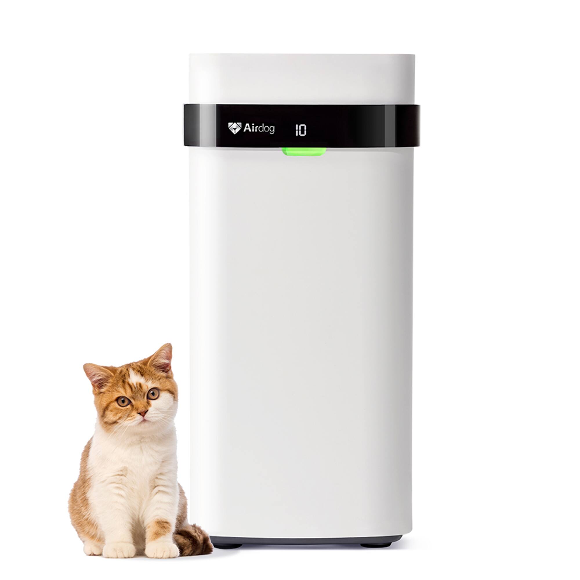 Front. Airdog - Airdog Pet Air Purifier for Home Large Room with Washable filter, TPA Technology Covers up to 1614 Ft² - White.