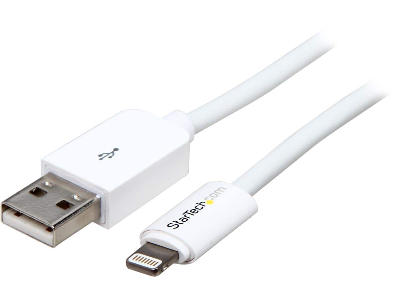 StarTech.com - 3m White Lightning to USB Cable - Charge/Sync for iPhone/iPad