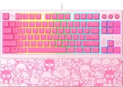 Razer - Ornata V3 TKL Wired Mechanical Gaming Keyboard with Chroma RGB Backlighting - Hello Kitty Edition - Front_Zoom