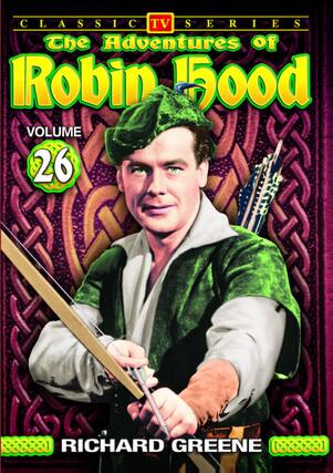 Front. The Adventures of Robin Hood: Volume 26 - DVD.