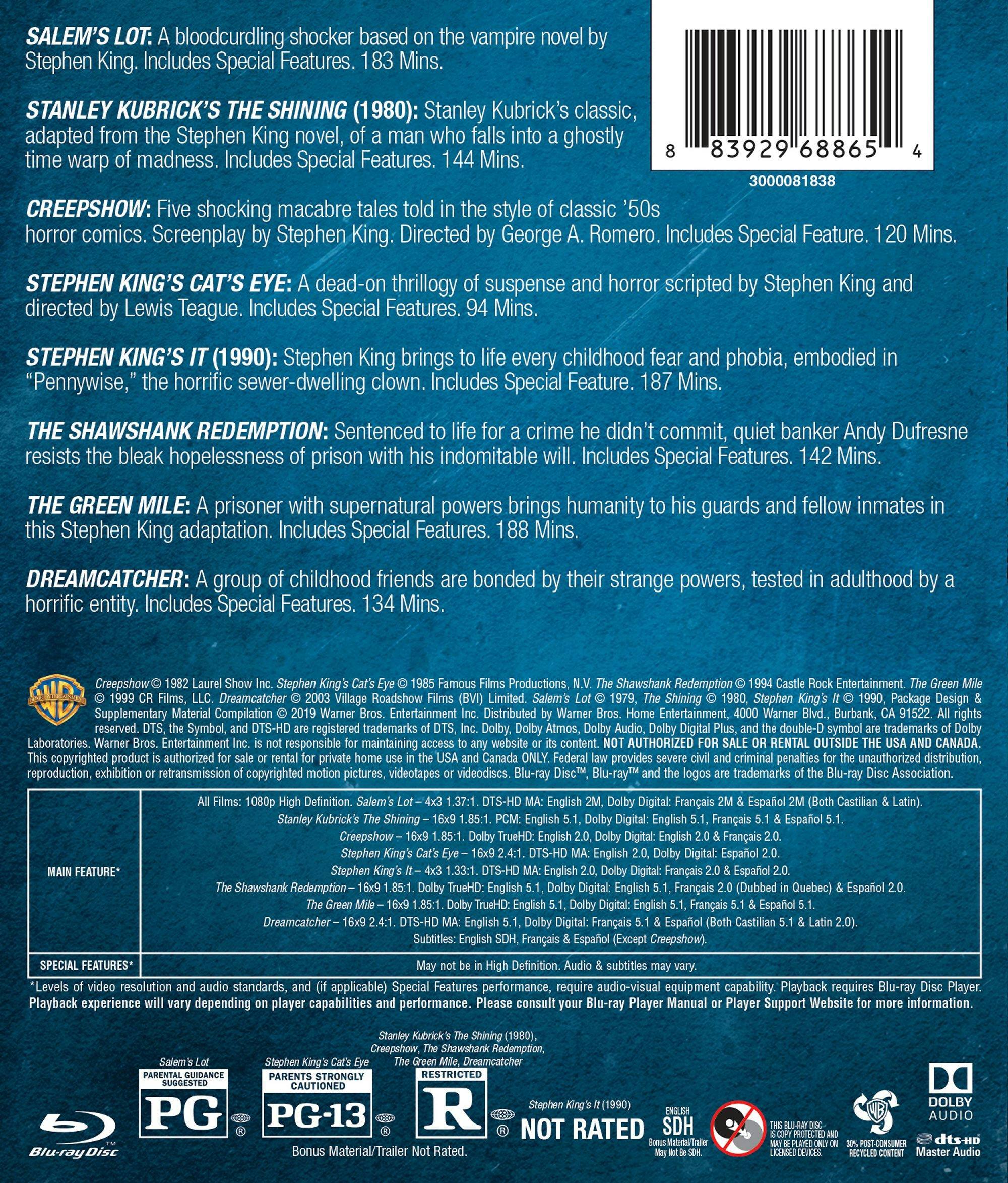 Back. King of Horror: Expanded Edition (Blu-ray Extended Edition) [Blu-ray].