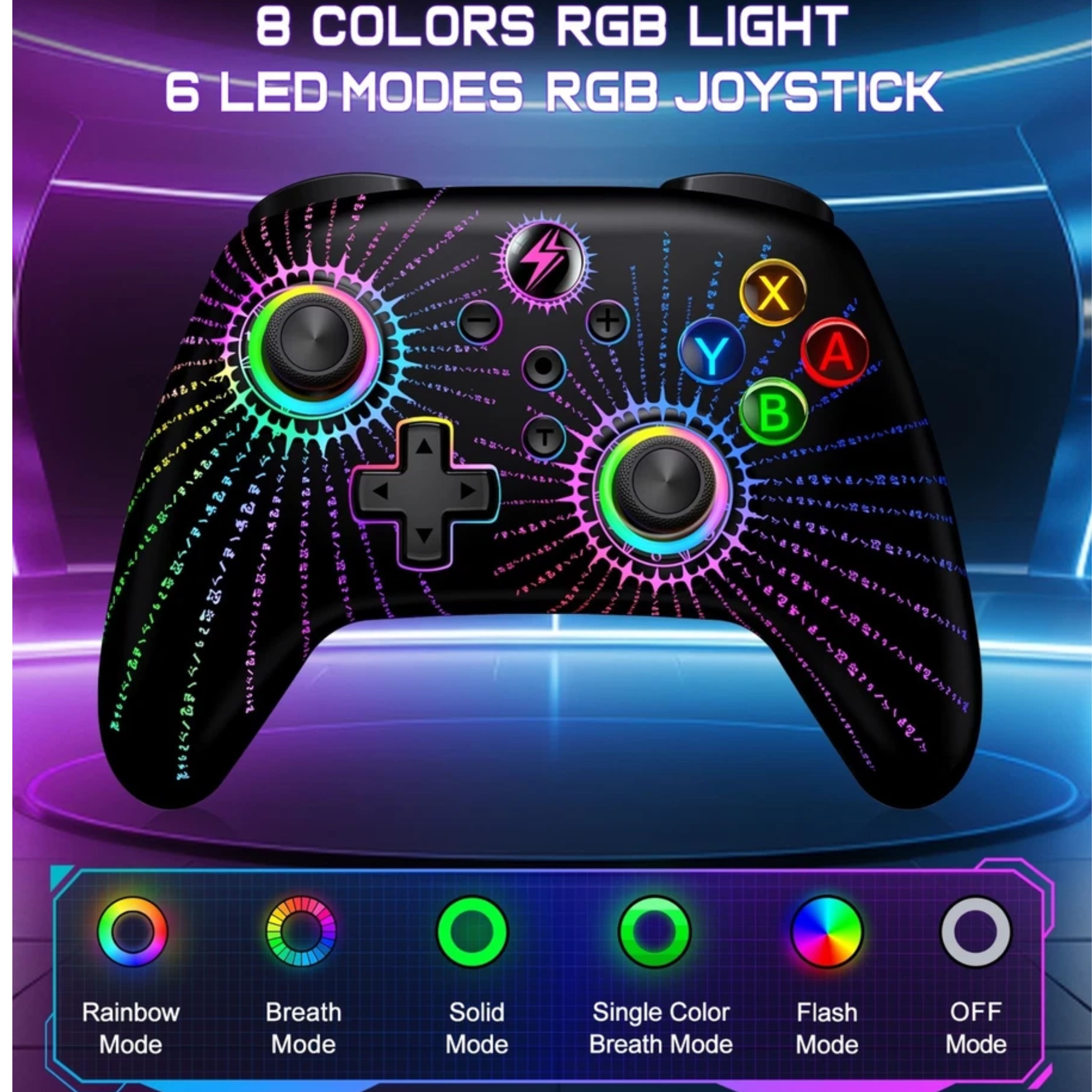Kitcheniva Pro Wireless Game Controller Gamepad Joystick Remote