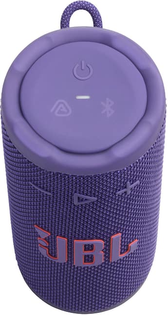 JBL Grip Portable Wireless Speaker with Built In Light 2025 Purple JBL Grip Portable Wireless Speaker with Built In Light 2025 Purple