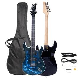 Winado - 39 Inch Full Size Electric Guitar GST-E Double Pickup 6 Strings School Band with Bag for Beginner student Band