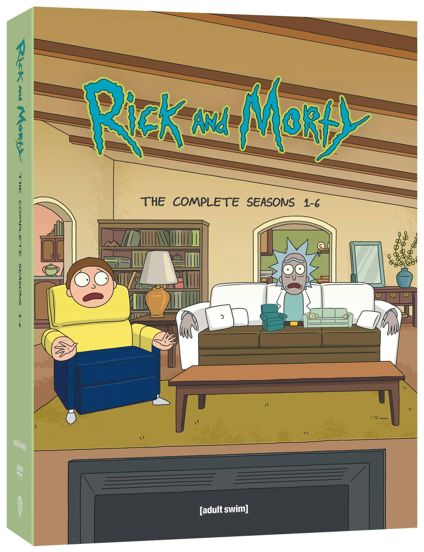 Angle. Rick and Morty: Seasons 1-6 (Box Set) [DVD].