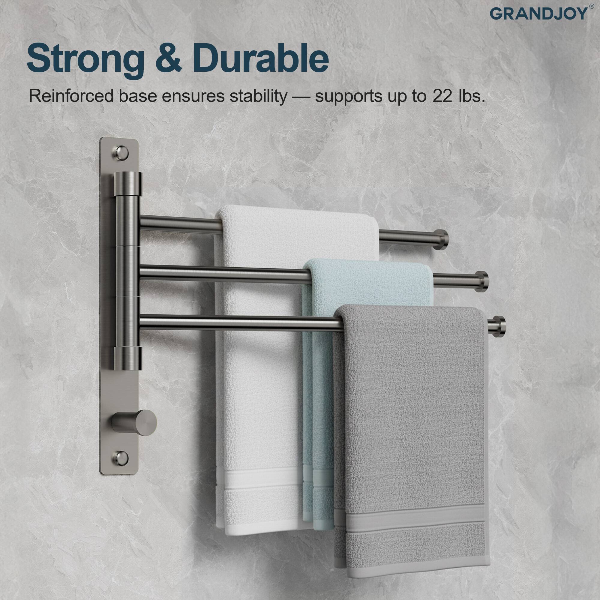 GRANDJOY

Strong & Durable

Reinforced base ensures stability — supports up to 22 lbs.