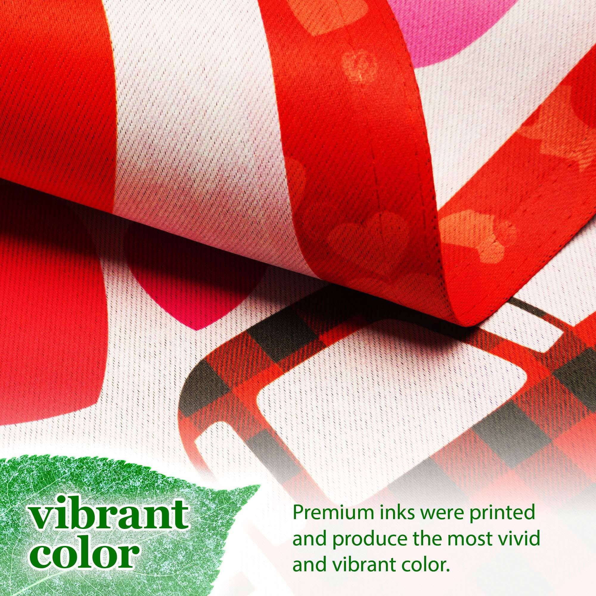 vibrant color

Premium inks were printed and produce the most vivid and vibrant color.