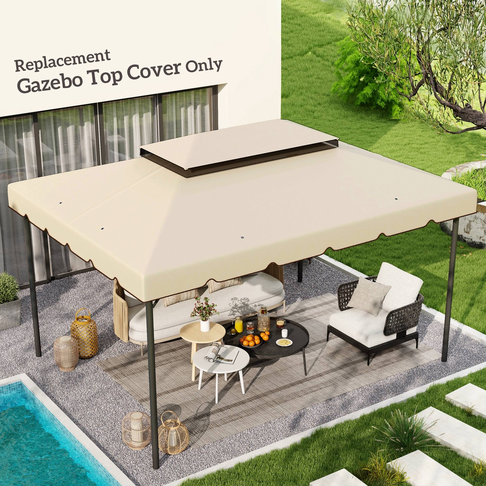 Replacement Gazebo Top Cover Only