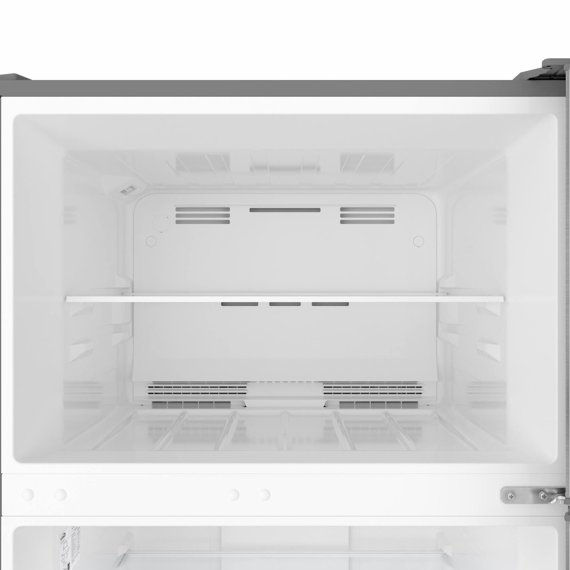 Alt View 8. Koolmore - 28 In. 14 Cu. Ft. Top-Freezer Household Refrigerator in Stainless Steel, Energy Star Certified - Stainless steel.