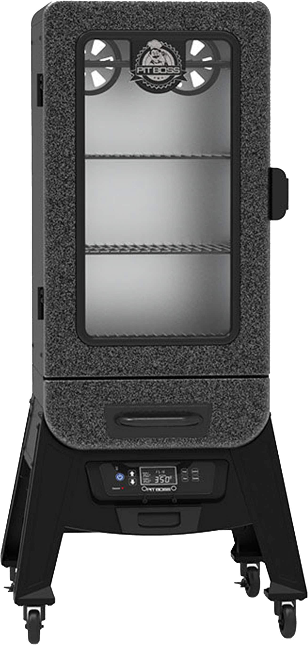 Pit Boss - 3 Series Vertical Electric Smoker - Gray - Alt_View_Zoom_1