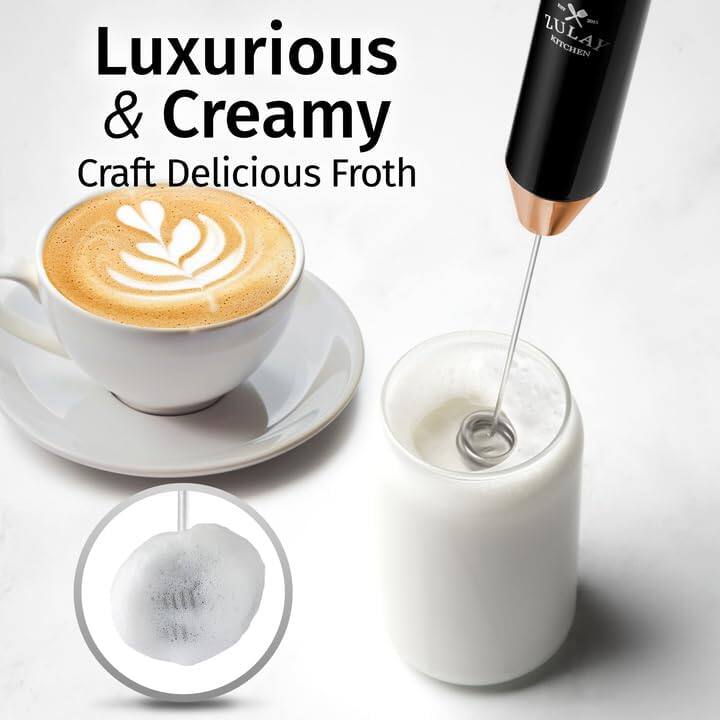 Luxurious & Creamy  
Craft Delicious Froth  

ZULAY KITCHEN