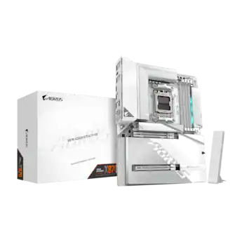 GIGABYTE X870 AORUS STEALTH ICE (Socket AM5) AMD X870 ATX DDR5 Wi GIGABYTE X870 AORUS STEALTH ICE (Socket AM5) AMD X870 ATX DDR5 Wi