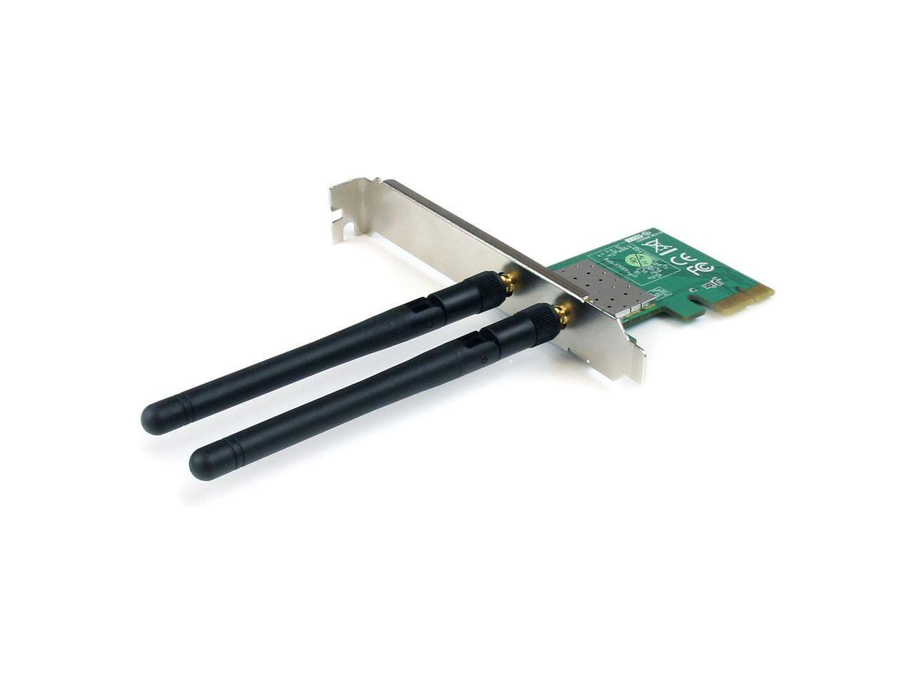 Alt View 3. StarTech.com - StarTech.com PCI Express Wireless N Adapter - 300 Mbps PCIe 802.11 b/g/n Network Adapter Card - 2T2R 2.2 dBi.