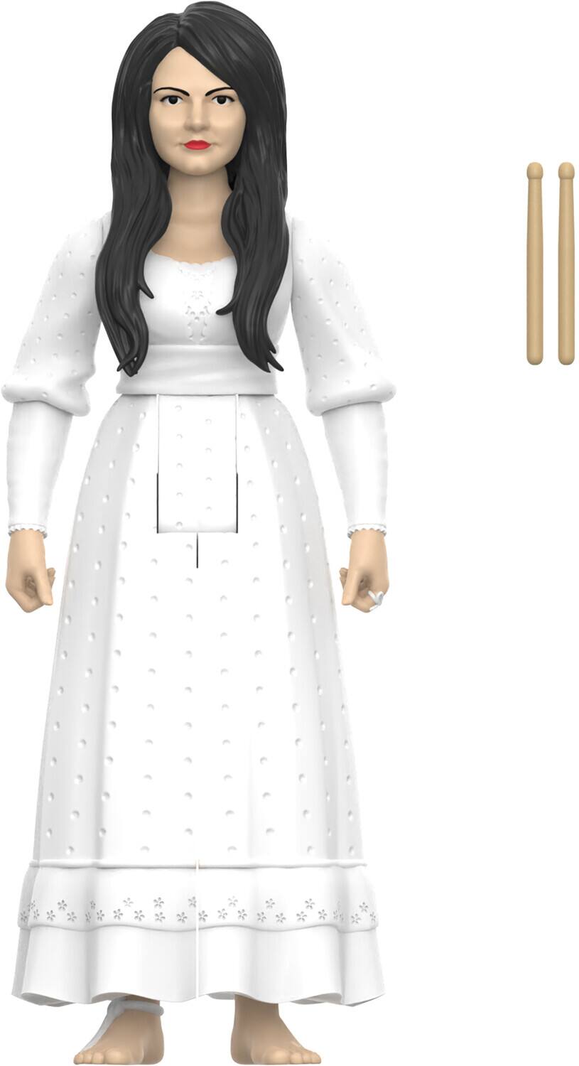 Alt View 3. Super7 - The White Stripes - Super7 - The White Stripes - ReAction Figures Wv2 - Elephant 2-Pack   - COLLECTIBLES - Multicolor.