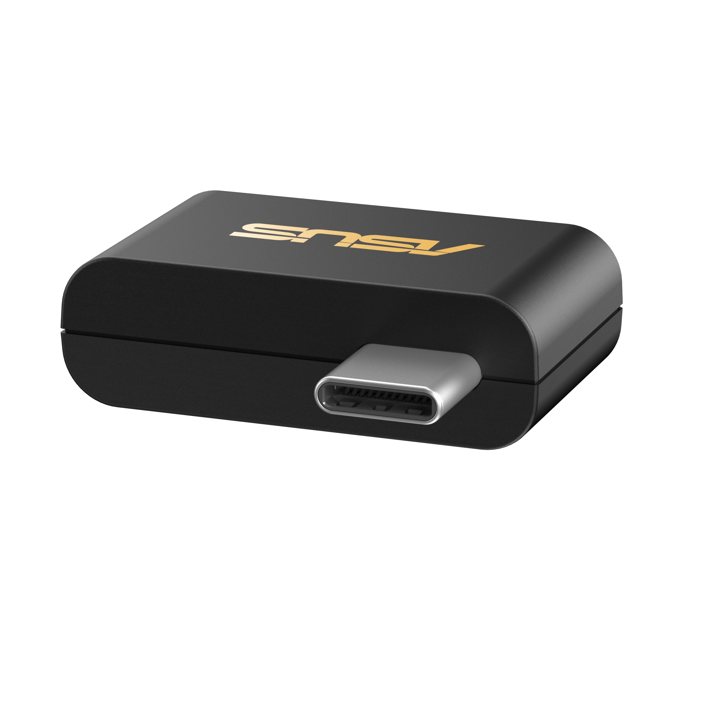 Alt View 6. ASUS - USB-BE93 Mini Tri-Band Wi-Fi 7 Nano USB-C Network Adapter - Black.