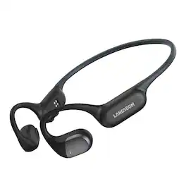 PRIMEPLUS - Air Wave Pro Open-Ear Air Conduction Headphones, Bluetooth 5.4 Sports Headset, 17.5H Battery Life, IP67 Waterproof - Black