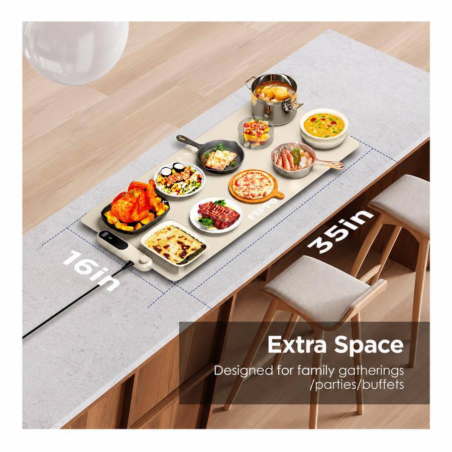 858 16in  
FEPPO 35in Extra Space  
Designed for family gatherings /parties/buffets