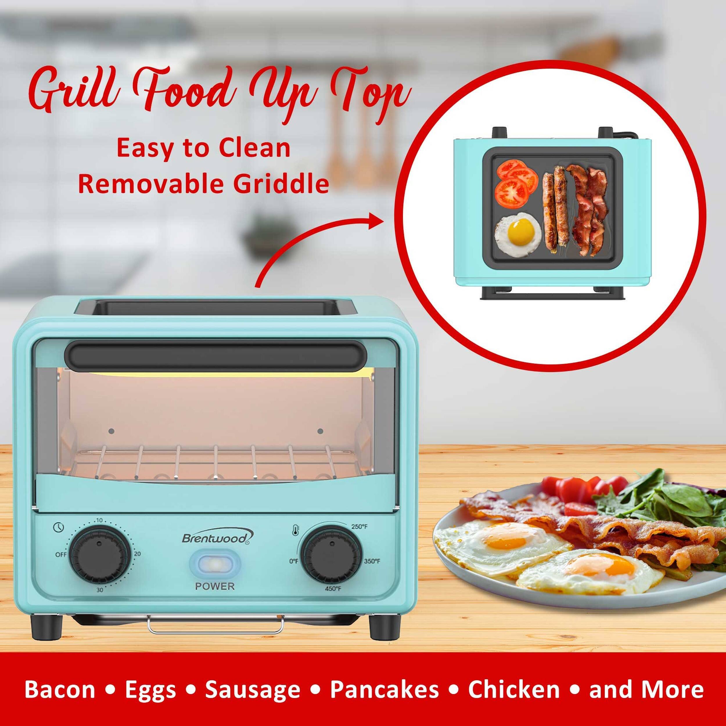 Grill Food Up Top  
Easy to Clean Removable Griddle  

Brentwood i . 2507F  
OFF 20 OF 350F  
POWER 40  

Bacon • Eggs • Sausage • Pancakes • Chicken • and More