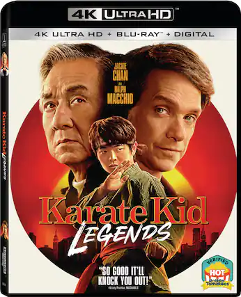 Front. Karate Kid: Legends - 4K Blu-Ray.