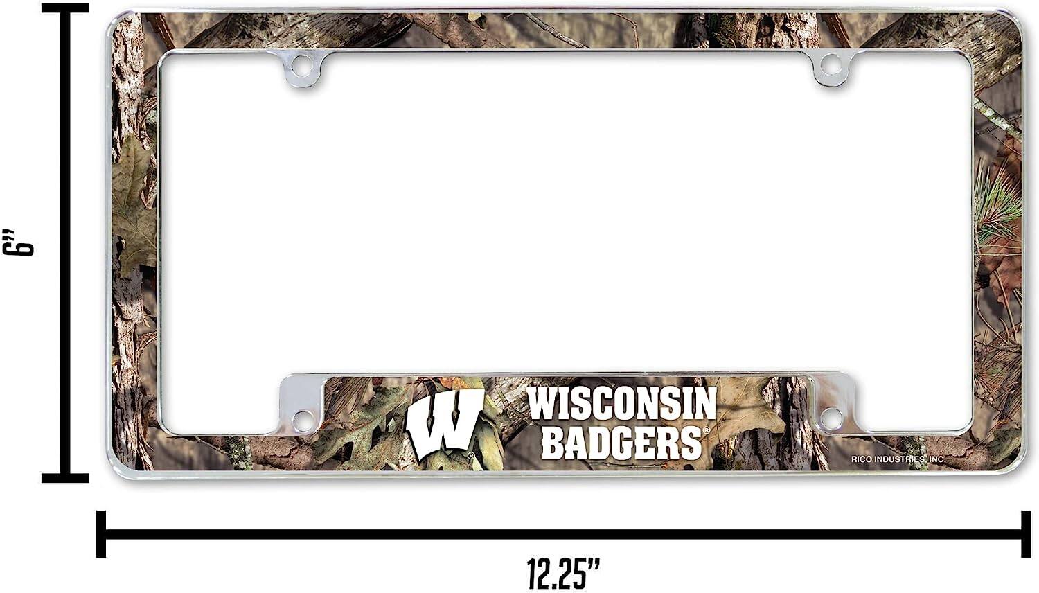 6" | WISCONSIN BADGERS 12.25" RICO INDUSTRIES INC.