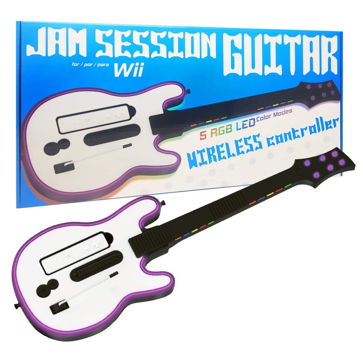 Old Skool - Jam Session Guitar for Wii - White