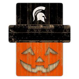 Fan Creations - Michigan State Spartans 12" x 12" Jack-O-Lantern Display - Orange