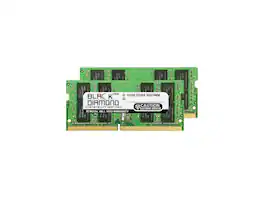 Black Diamond - memory 32gb (2 x 16gb) 260-pin ddr4 so-dimm ddr4 2666 (pc4 21300)